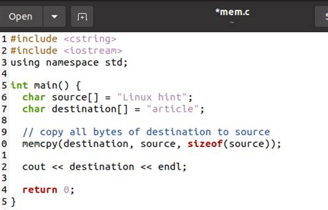 memcpy cpp|memcpy in c++.